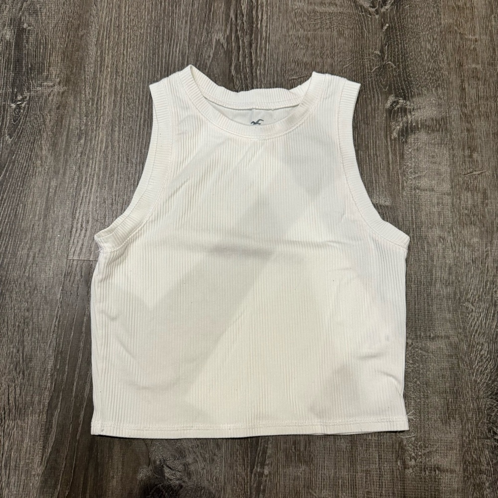 White tank top from Hollister